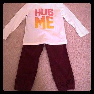 Gymboree Matching Outfit Size 3T